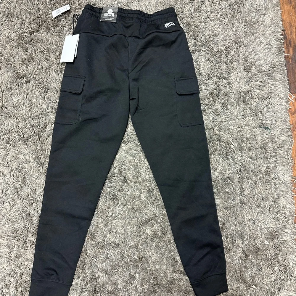 New Brooklyn Cloth Comfort Stretch Fleece Sweatpants Cargo Pocket Men’s <<238>>